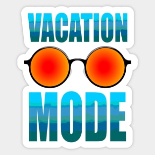 Vacation Mode Sticker